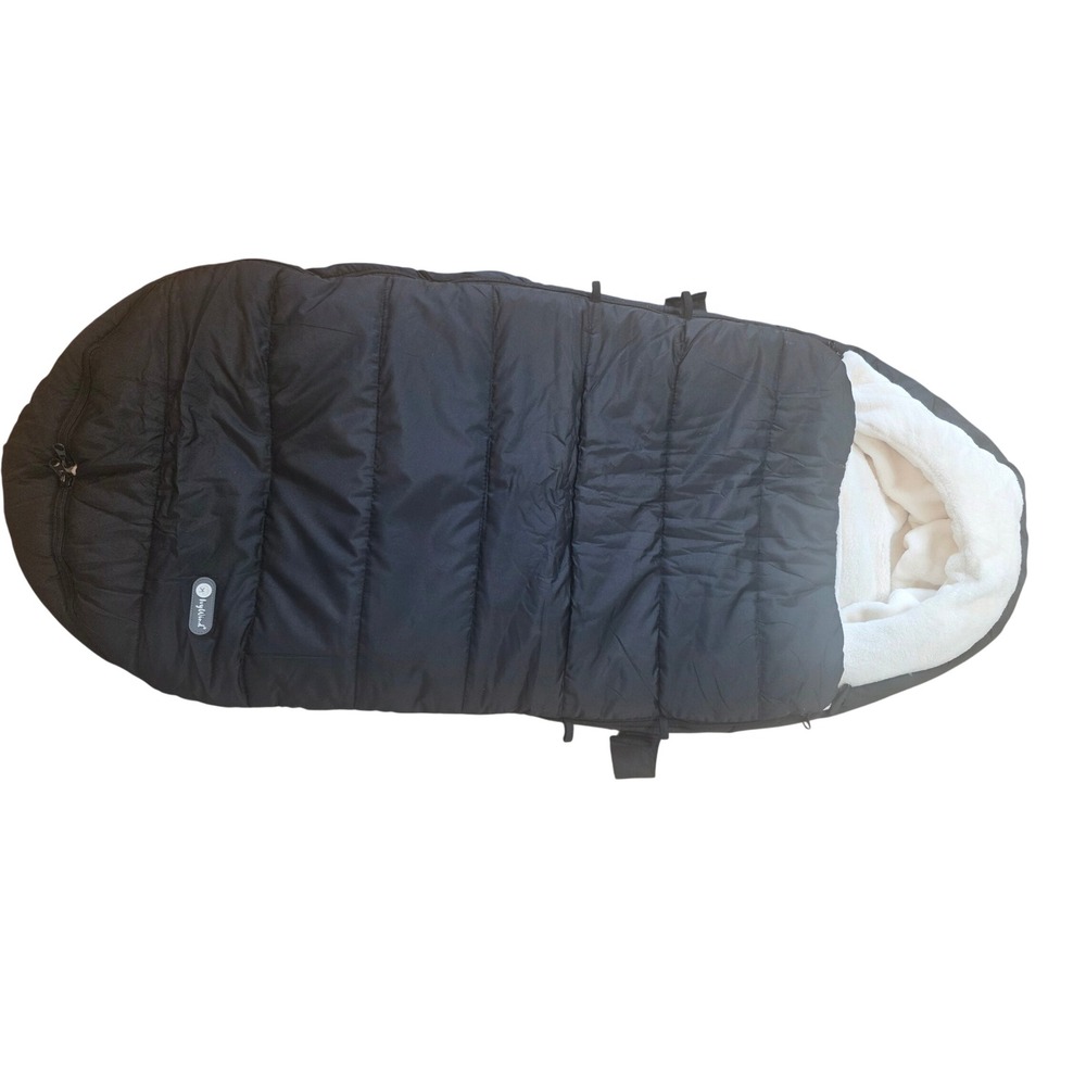 Inglesina Winter Muff Stroller Footmuff Black Fleece Lined Infant Bunting Bag